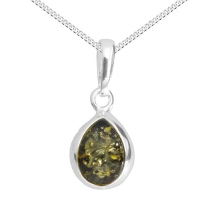 Kette mit Anhänger OSTSEE-SCHMUCK "Ostsee-Schmuck Kette mit Anhänger Enela Kette mit Anhänger Enela" Gr. 45, silber, Halsketten, Damen, 45cm, Silber 925 (Sterlingsilber), L: 42