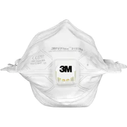 3M 9163ES VFlex Atemschutzmaske, Partikelmask, FFP3, mit Ventil, Grösse S