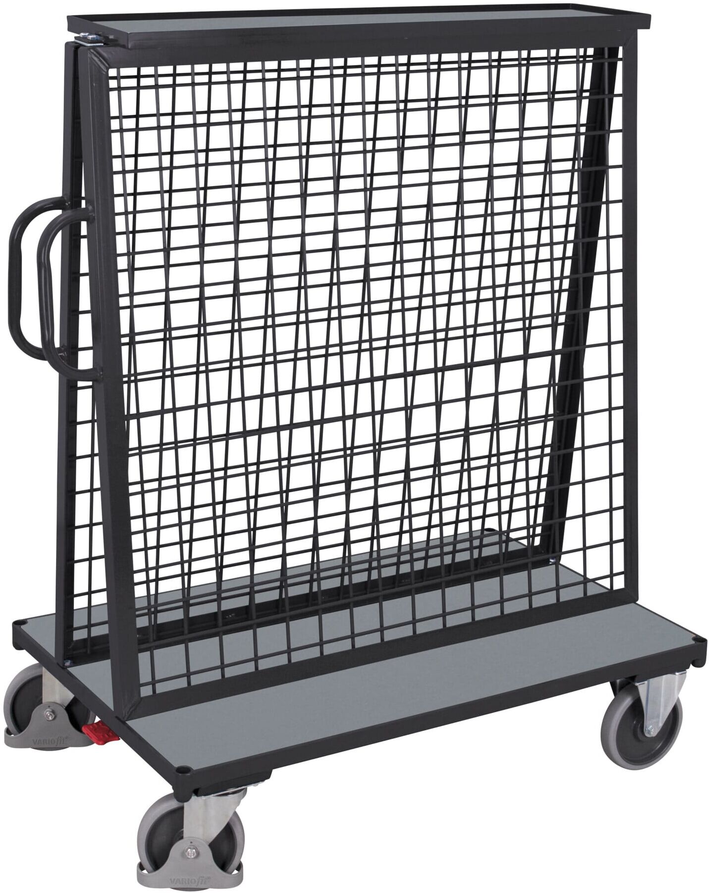 Variofit Werkstückwagen mit Ablage RAL 7016 (sw-800.801/AG)