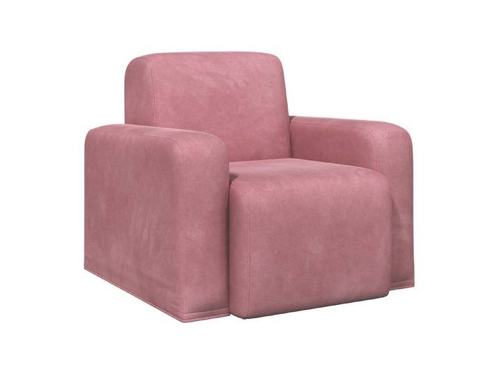 vidaXL Sessel Sessel Rosa Samt (1-St)
