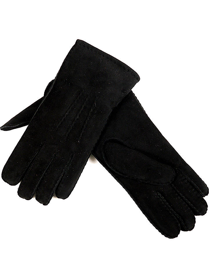 Kaiser Naturfellprodukte H&L Handschuhe in Schwarz - 9,5