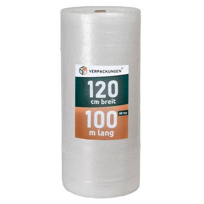 BB-Verpackungen GmbH 2 x Luftpolsterfolie (1,2 x 100 m) 2-lagig 60 my Schutzfolie Noppen Versandfolie Polster Verpacken Knallfolie Transport BB-Verpackungen