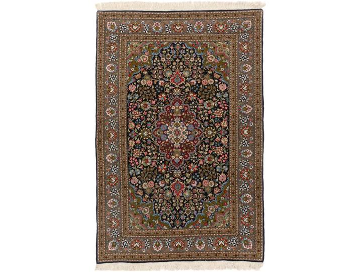 Ghom Teppich 139x221 Handgeknüpft Orientteppich Perserteppich