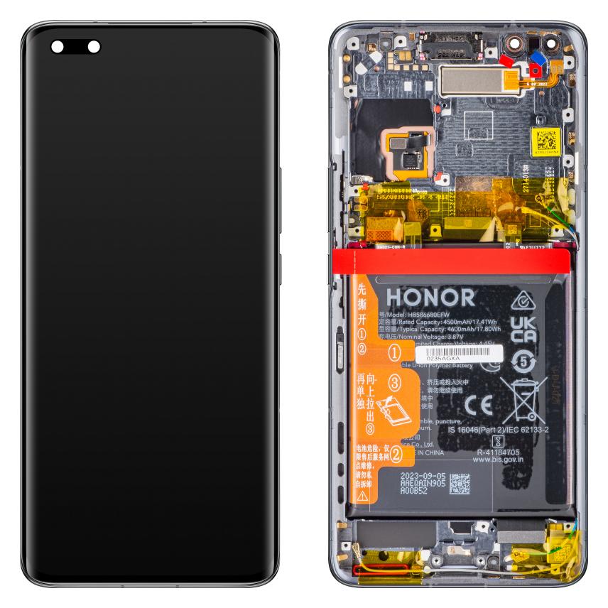 Honor Display Unit für Magic4 Pro, mit Akku, Schwarz (Display, Honor Magic 4 Pro) (58268033)