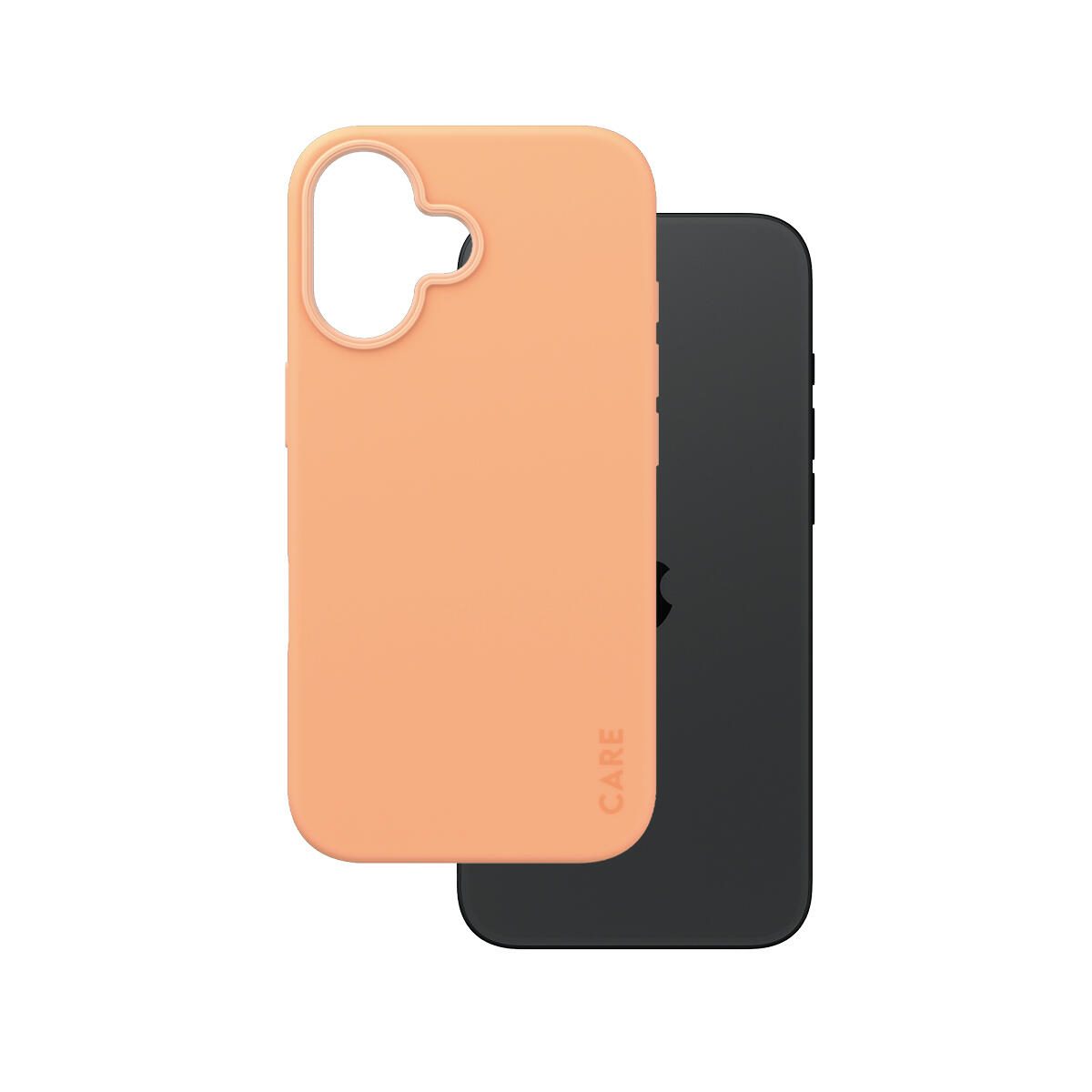 PanzerGlass™ CARE by PanzerGlass® Fashionable Case Pfirsich MagSafe für iPhone 16 1389