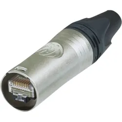 Neutrik etherCON CAT6A Cable connector Nickelgehäuse