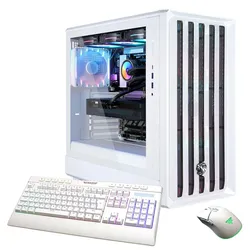 GAMEMAX CLAW WH 8116 Gaming-PC, Ryzen 5 9600X, 32GB RAM, 1TB SSD, Radeon RX 9070 16GB, Windows 11 Home