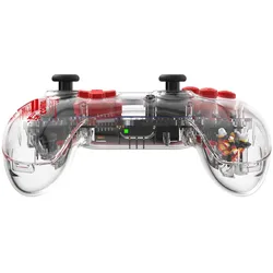 PDP Controller REALMz Plus Wireless Shadow ARK Switch (Switch), Gaming Controller, Mehrfarbig, Transparent