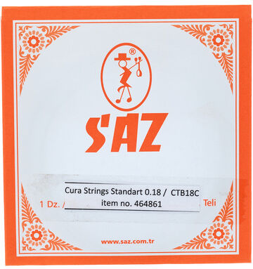 Saz CTB18C Cura Std. Str. Silver