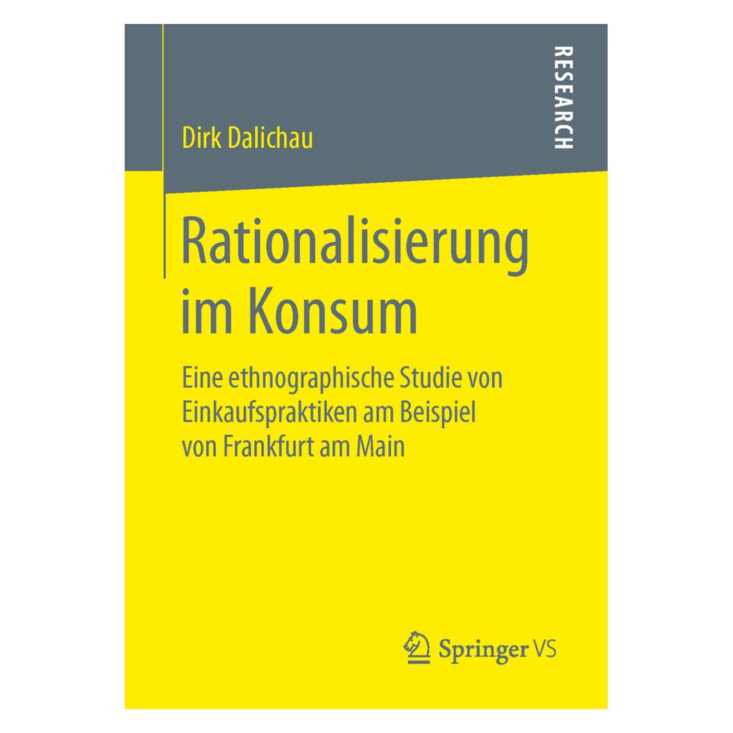 Springer Dalichau:Rationalisierung im Konsum (Deutsch, Softcover, Dirk Dalichau) (35150471)
