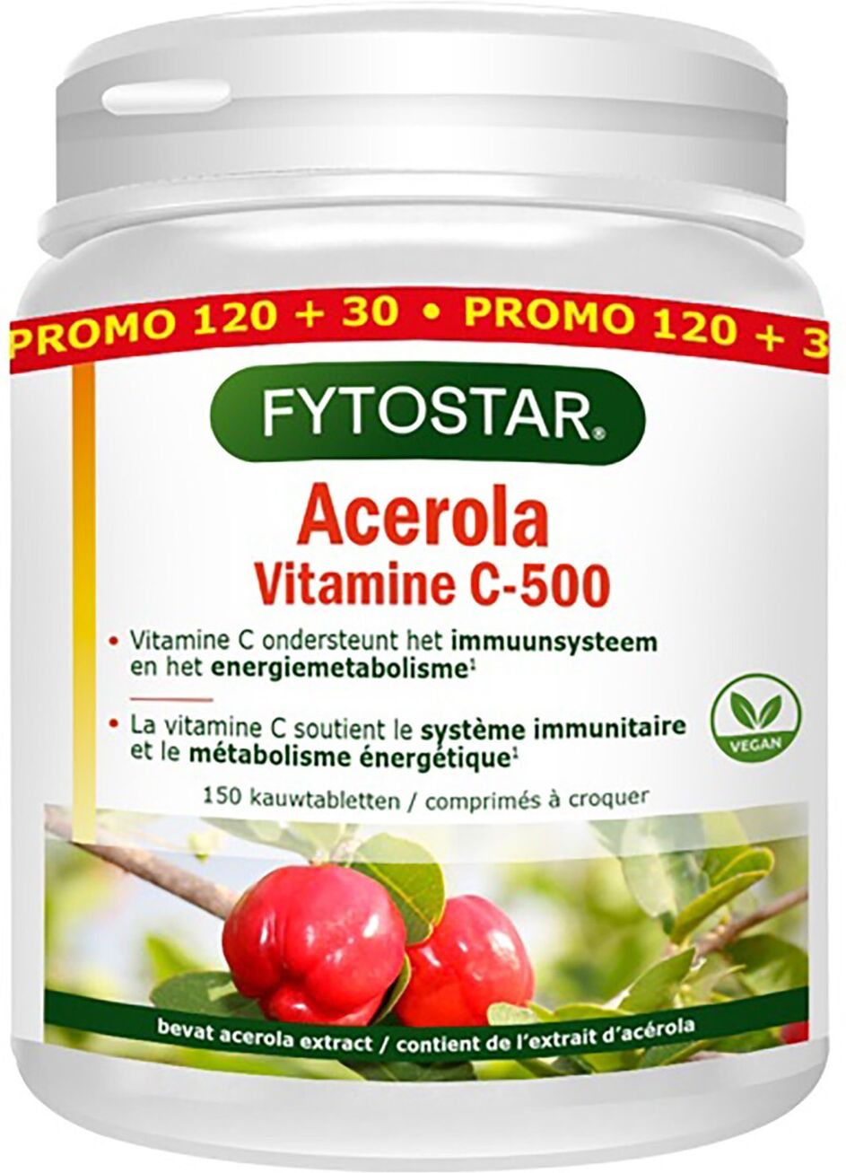 Fytostar Acerola 500 150 Comprimés