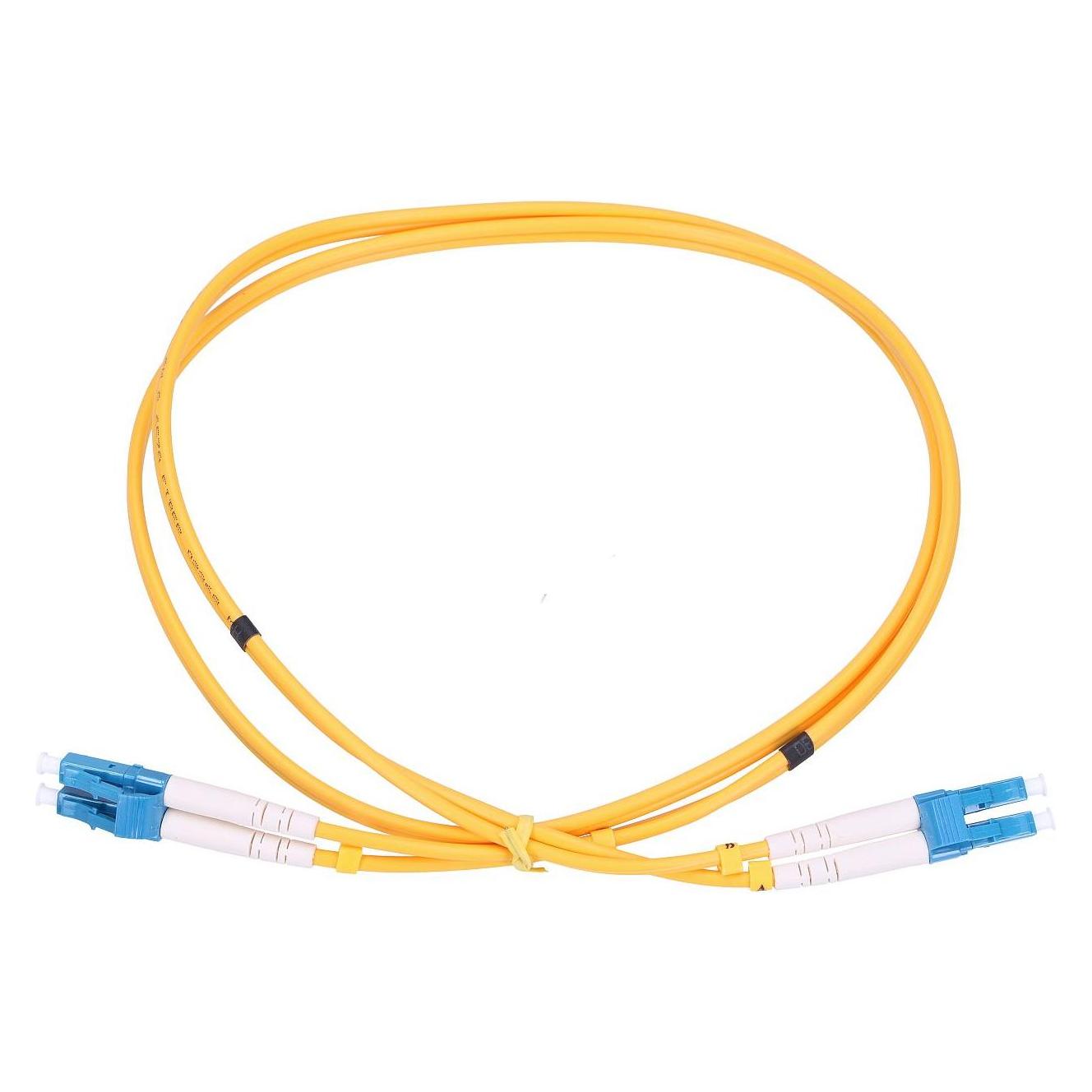 Extralink LC/UPC-LC/UPC | Patchcord | Jednomodowy, Duplex, 3mm, 5m (5 m) (EX.3869)