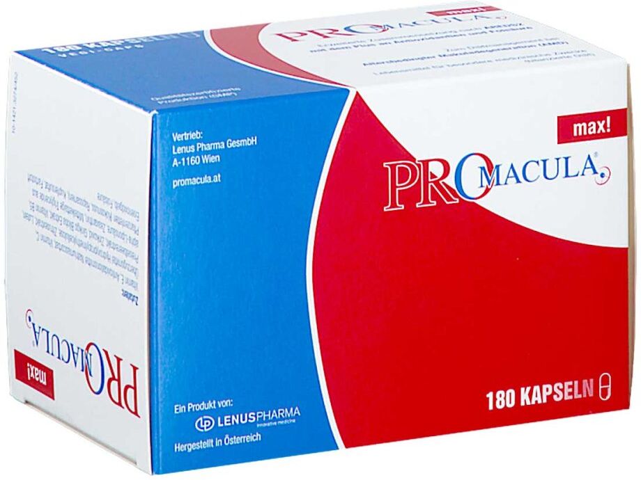 PRO MACULA max bei Makuladegeneration 180stk
