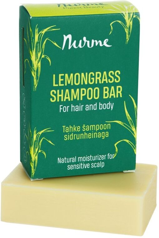 NURME Lemongrass Shampoo Bar 100g