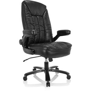 hJh-OFFICE Chefsessel INSTRUCTOR III, 691020, schwarz, mit Kunstlederbezug, belastbar bis 220 kg