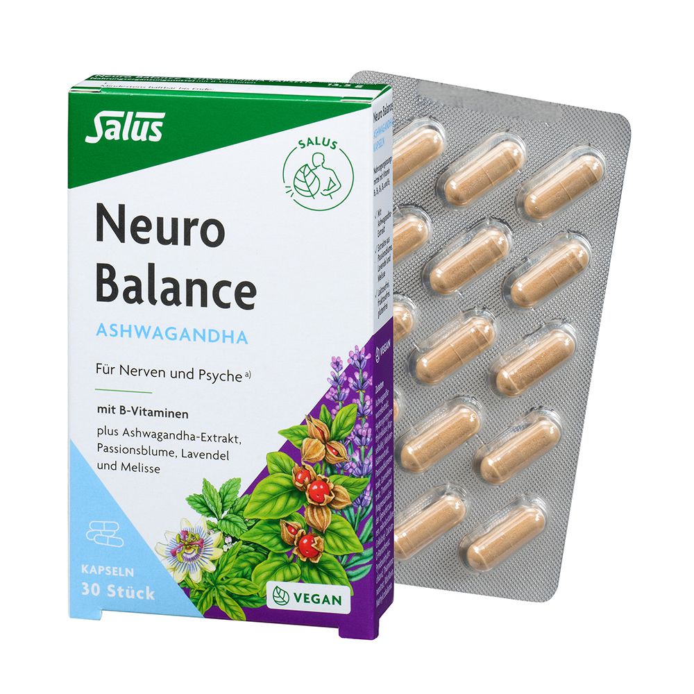 Neuro Balance Ashwagandha Kapseln Salus 30 St