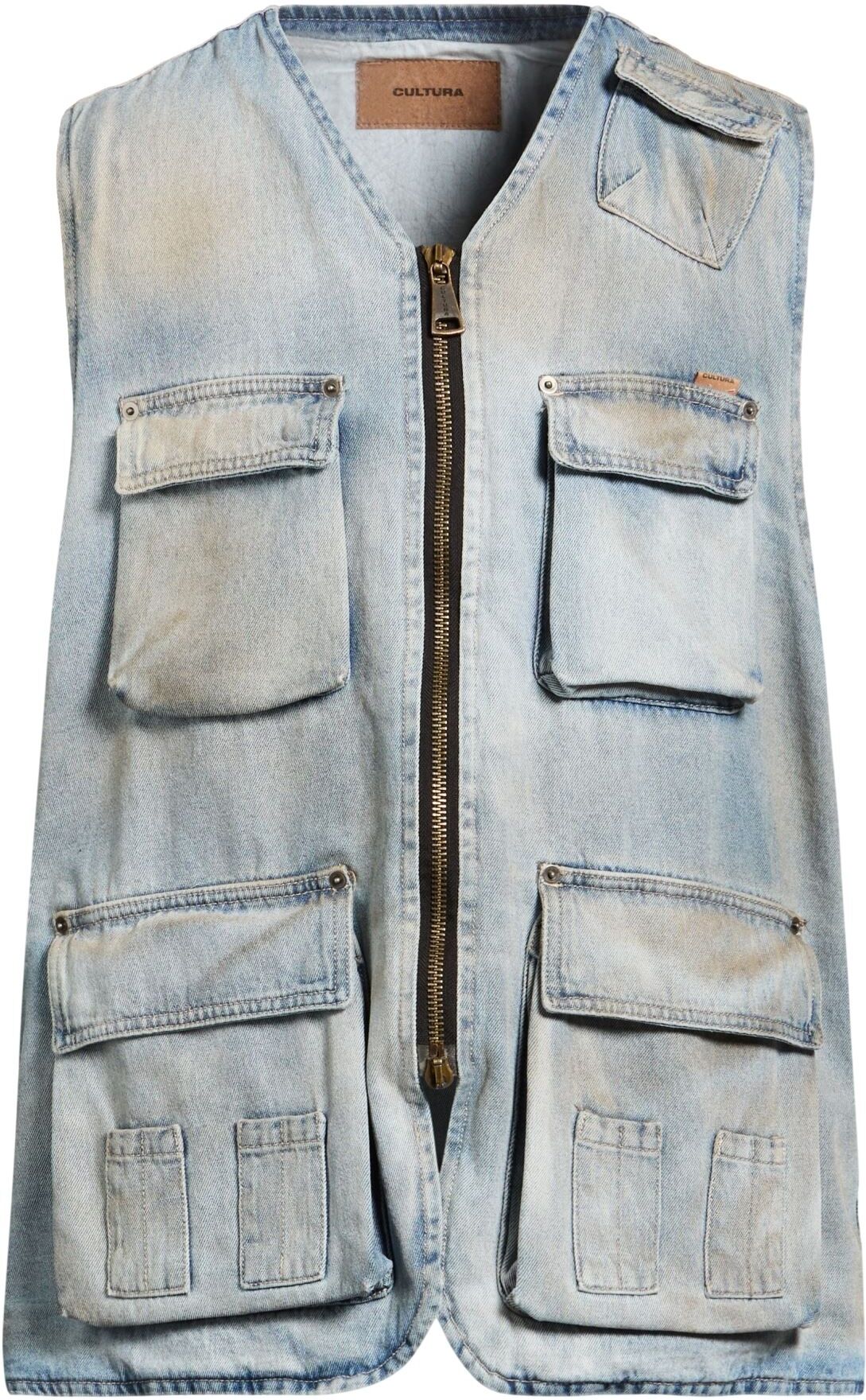 Cultura Chaqueta vaquera Hombre Azul marino XL Hombre