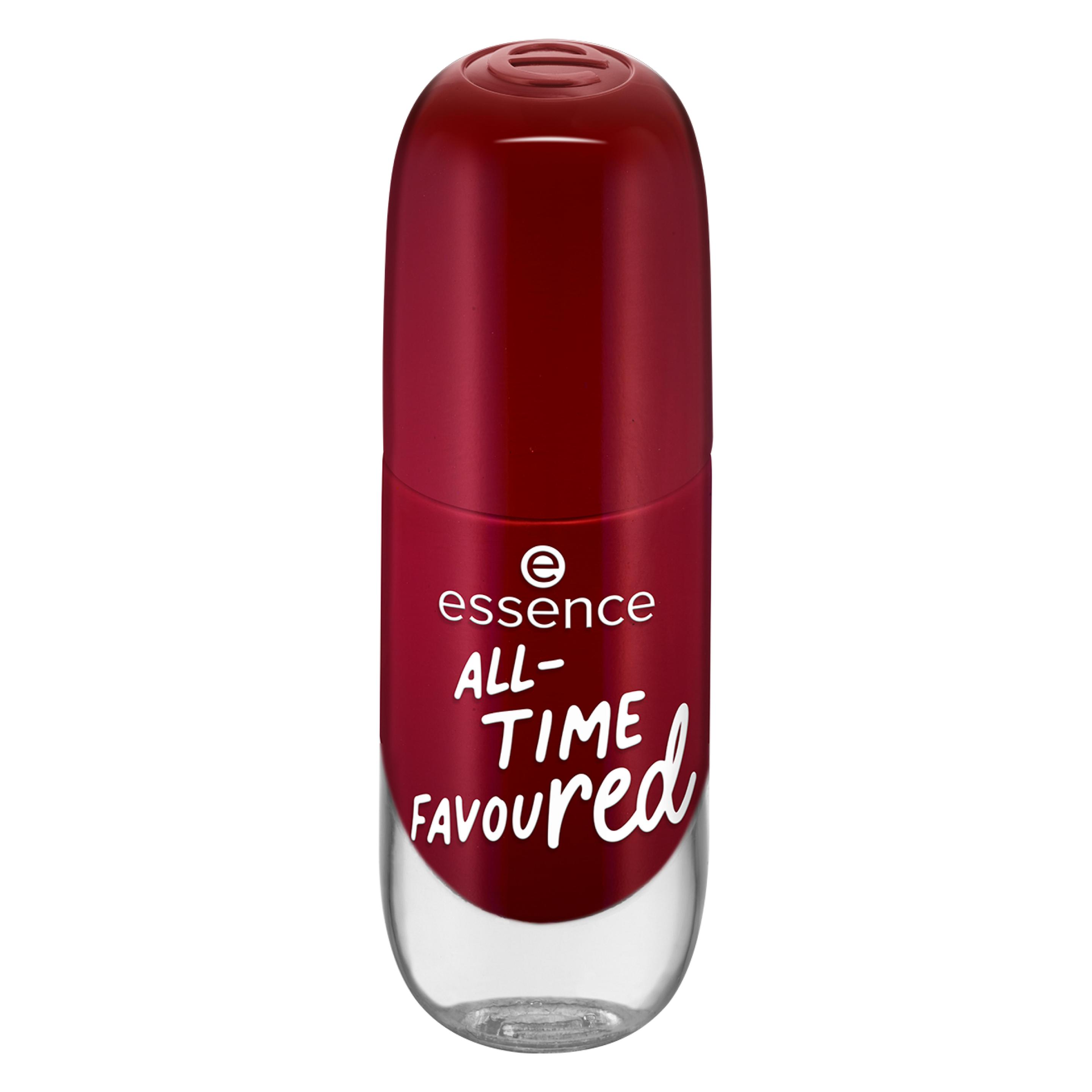 essence Gel Nail Polish 14 my FAVOUR RED (14 my FAVOUR RED, Gel-Effekt Nagellack) (958554)