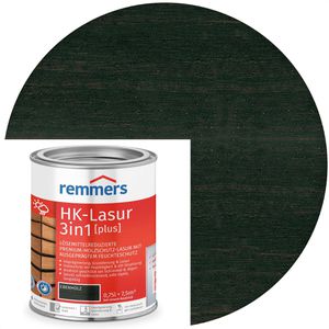 Remmers Holzlasur HK-Lasur 3in1 plus, 0,75l, außen, wetterfest, ebenholz