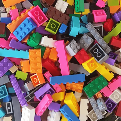 Uplift Curations DIY Building Blocks Bulk Set 120 Or 240PCS Colorful Classic Bricks For Creative Kids mixed Color 1 250g 240pcs