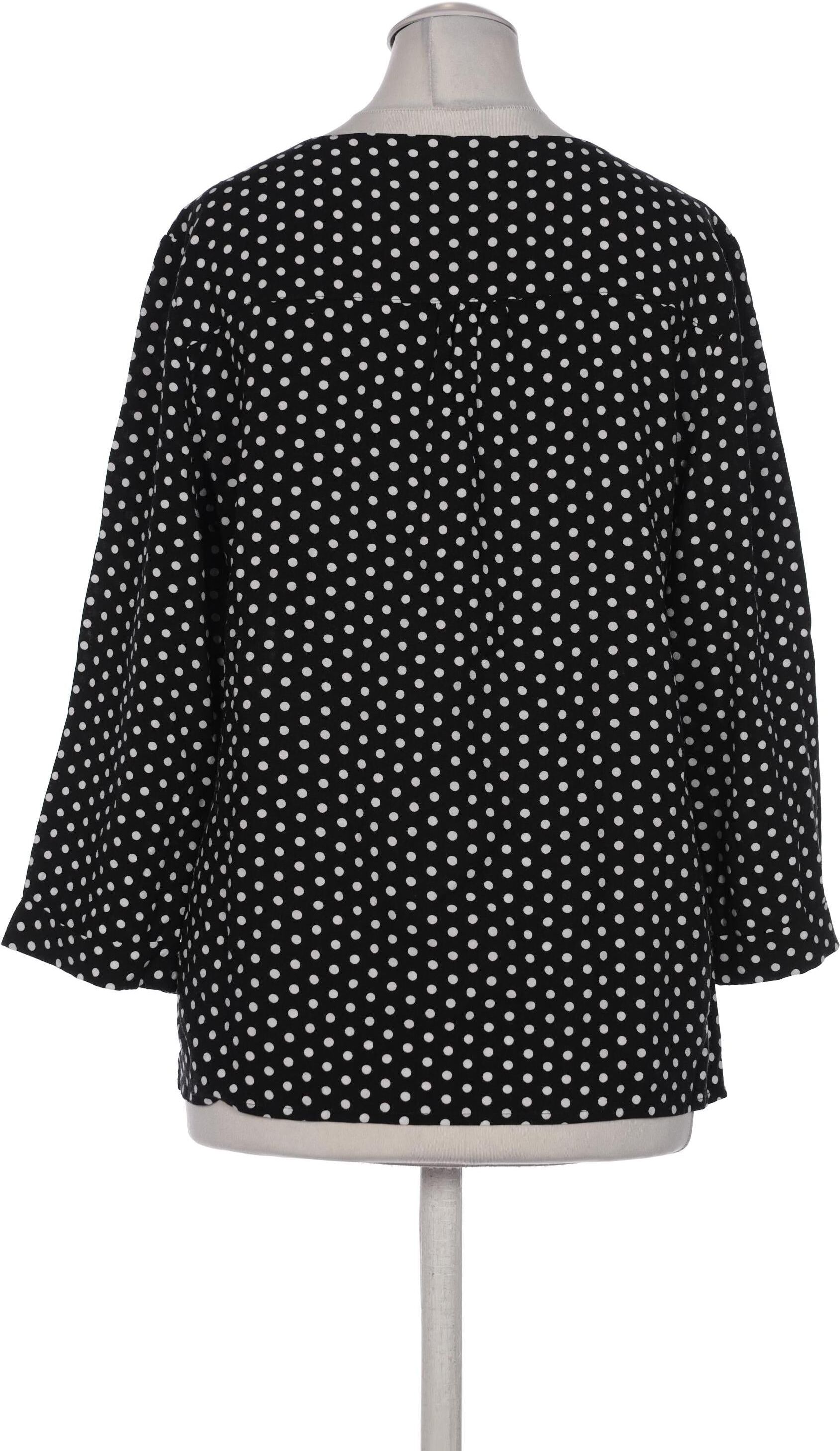1 2 3 Paris Damen Bluse, Schwarz, Gr. EU 36, Viskose - Second Hand