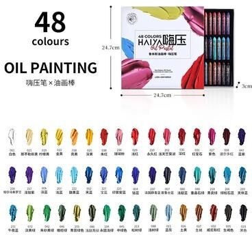 Uplifted Finds Paul Rubens Soft Oil Pastel Set Creamy Vibrant Colors For Artists And Beginners 48 Colors