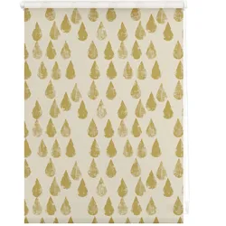 Lichtblick Rollo Klemmfix, ohne Bohren, blickdicht, Golden Drops - Gold