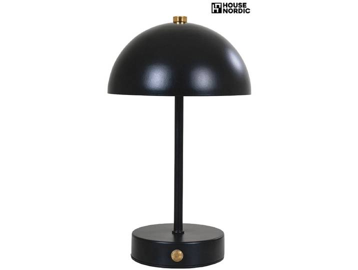 HOUSE NORDIC LED Lampe Über USB aufladbar HOLT 25cm 3W schwarz