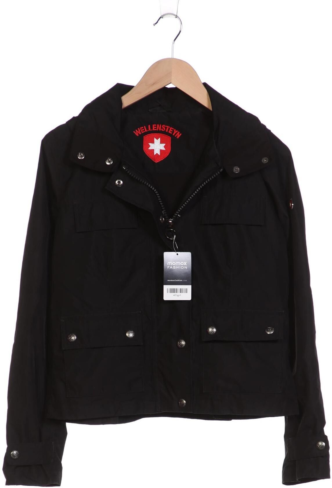 Wellensteyn Damen Jacke, Schwarz, Gr. S, Baumwolle / Synthetik / Tex / Membran - Second Hand