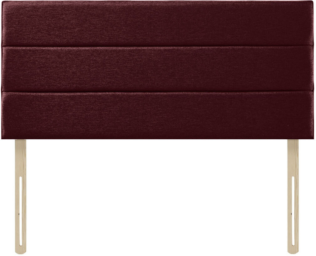 17 Stories Eri Upholstered Chenille Headboard Plum Single (3')