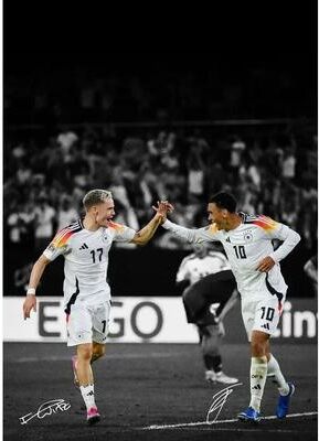 Uplift Essentials Modern Soccer Player Portrait   HD Football Canvas Wall Art style 14 12 X 16 In