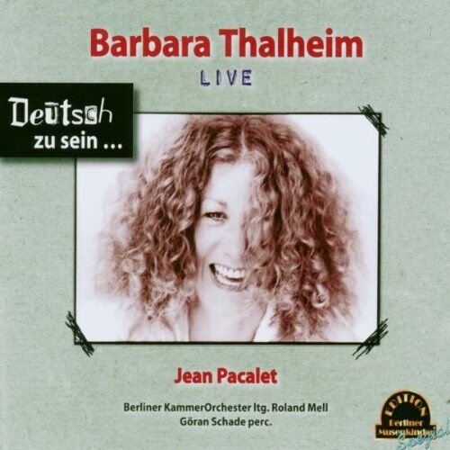 Barbara Thalheim - Deutsch zu Sein... - Preis vom 02.10.2026 23:42:20 h