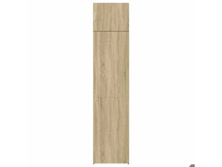 Décoratif - Armoire de rangement mince Classique Buffet bas meuble de rangement chêne sonoma 50x42 5x225cm con2437115