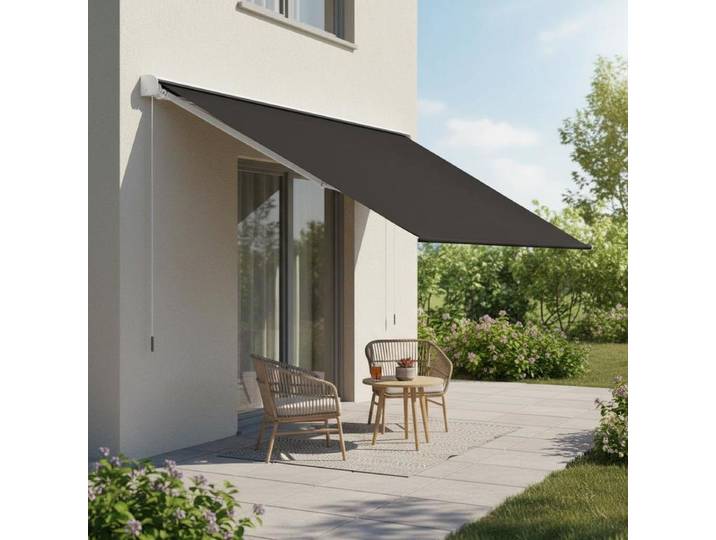 Auvent rétractable 300x150 cm Anthracite