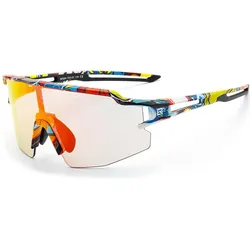 Rockbros, Herren, Sportbrille, Photochromic Cycling Glasses with UV Protection and Corrective Insert - Multicolor (Mehrfarbig, Multicolor), Mehrfarbig