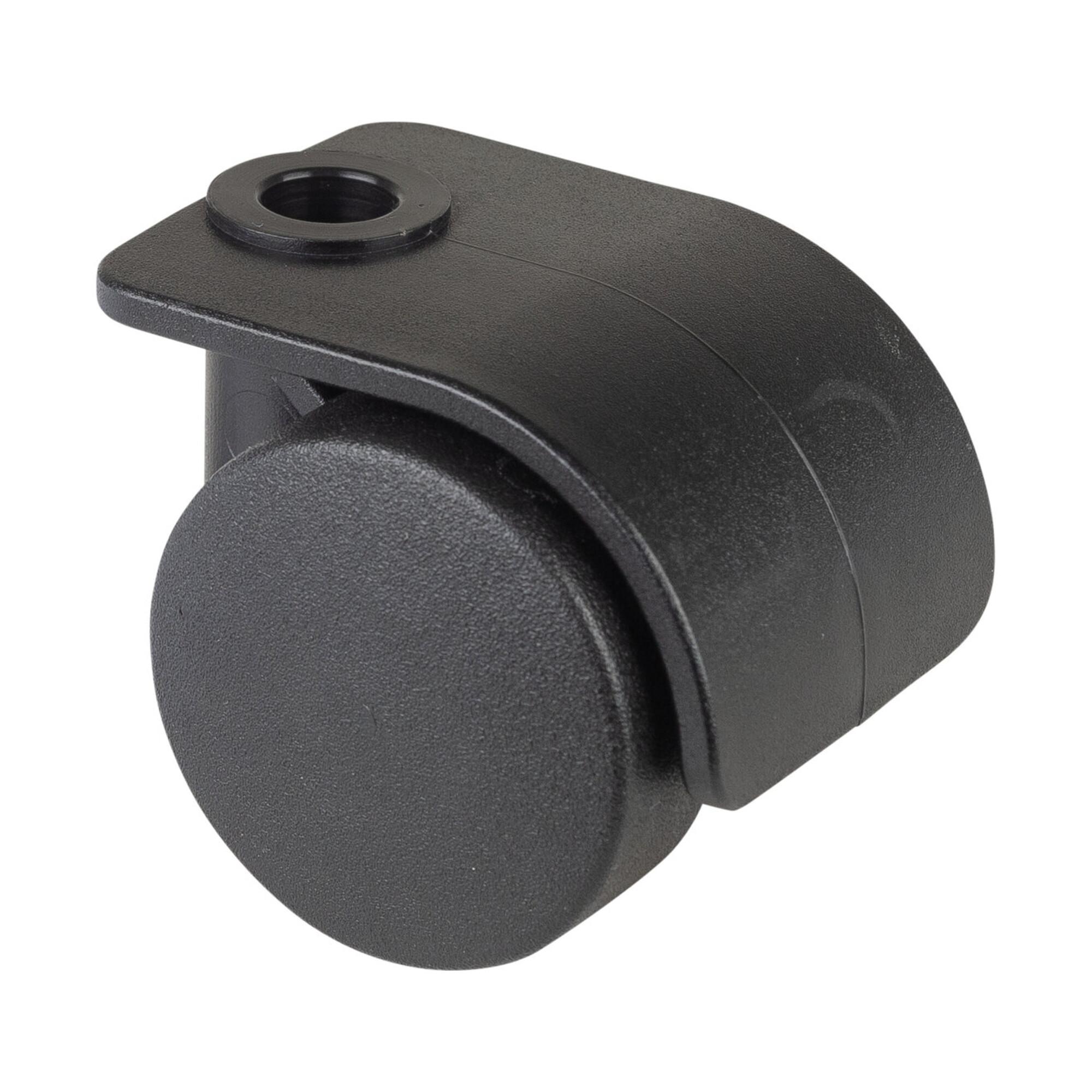 BS Rollen Doppelrolle F77 ohne Feststeller Rad Ø 35mm Kunststoff (F77.035)