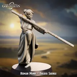 Human Monk - Takaya Sarnai aus Purple Trail von The Printing Goes Ever On