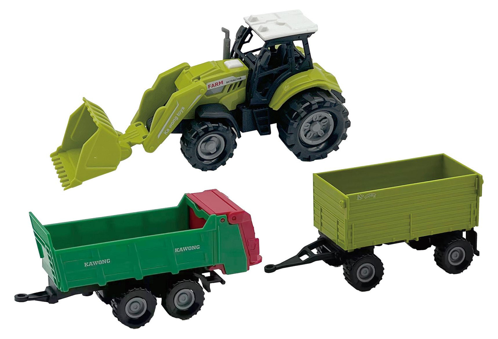RAPPA Tractor met accessoires, licht en geluid