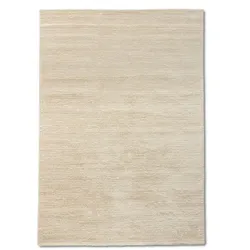 Webteppich Cadis 160 x 230 cm Mischgewebe Beige Creme