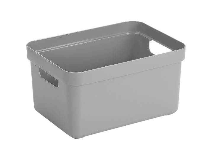 Box Sigma home hellgrau H 12.2 cm - Material: Kunststoff - Box