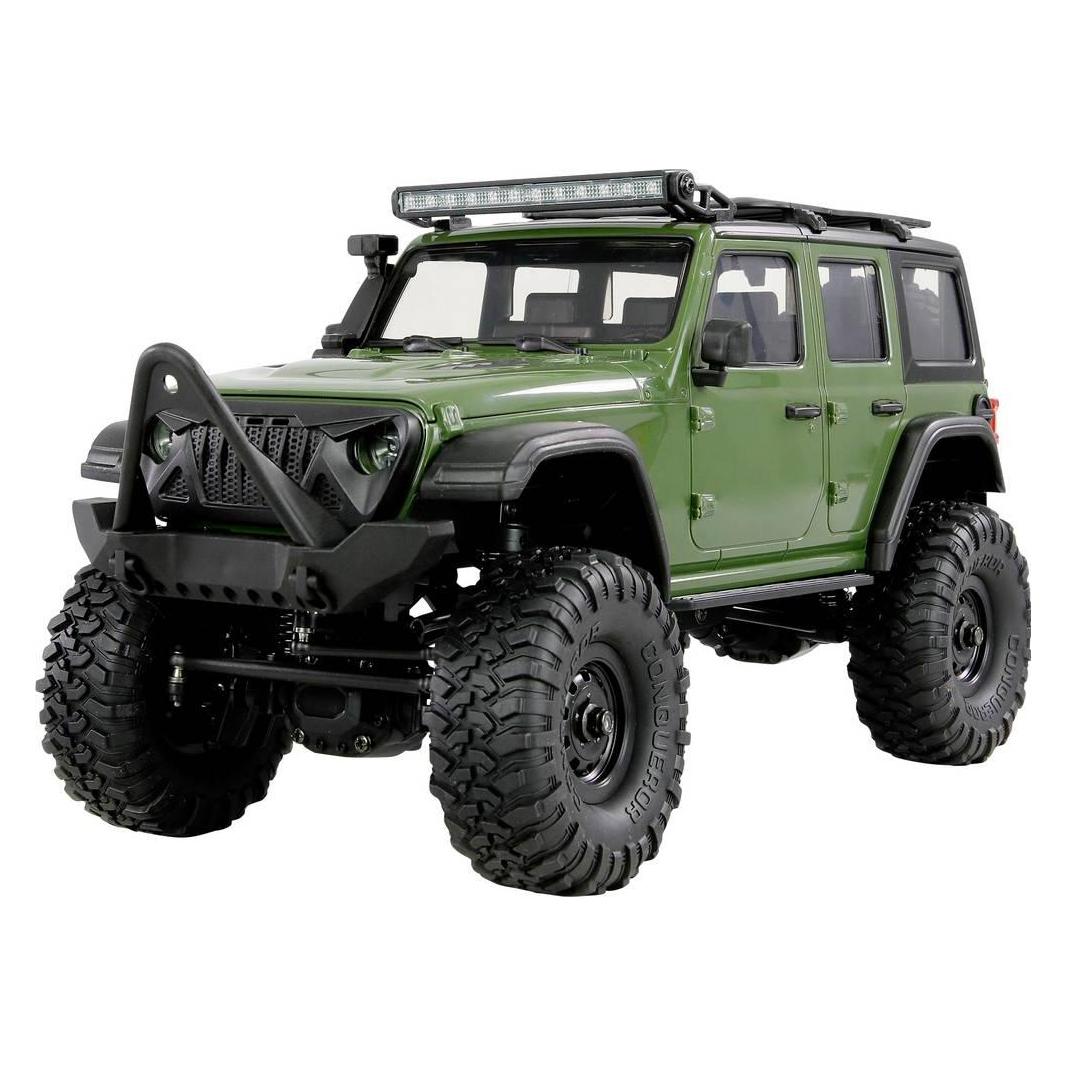 Amewi RC Crawler Mini-Crosstrailer AMXRock 4WD 1:16 RTR grün (RTR Ready-to-Run) (22722)