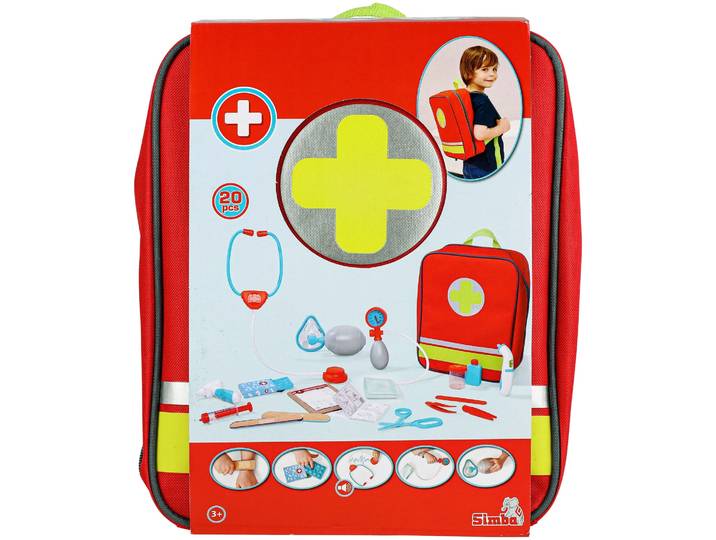 Simba Notarzt Rucksack 3+ Jahre