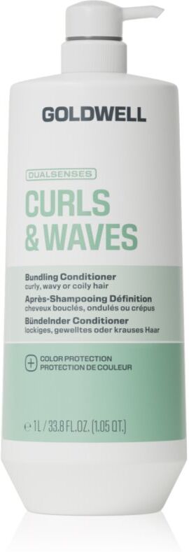 Goldwell Dualsenses Curls & Waves Bundling Conditioner après-shampoing pour cheveux bouclés et frisés 1000 ml