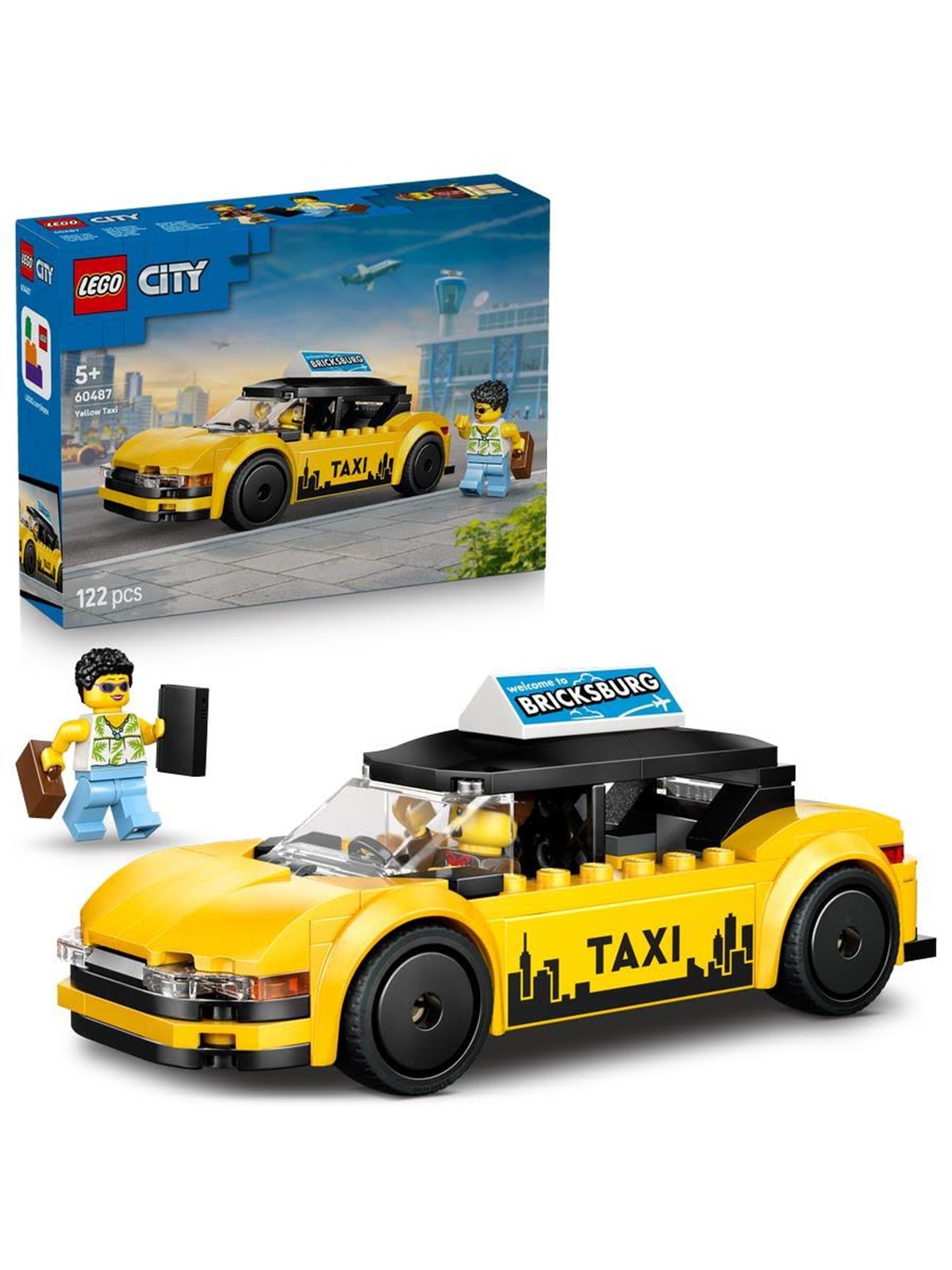LEGO City 60487 Gelbes Taxi