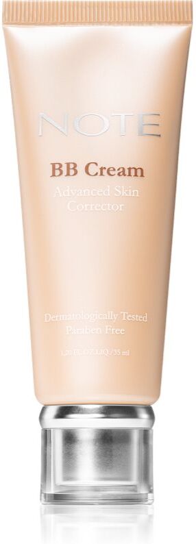 Note Cosmetique BB Advanced Skin Corrector moisturising BB cream SPF 15 shade 501 30 ml