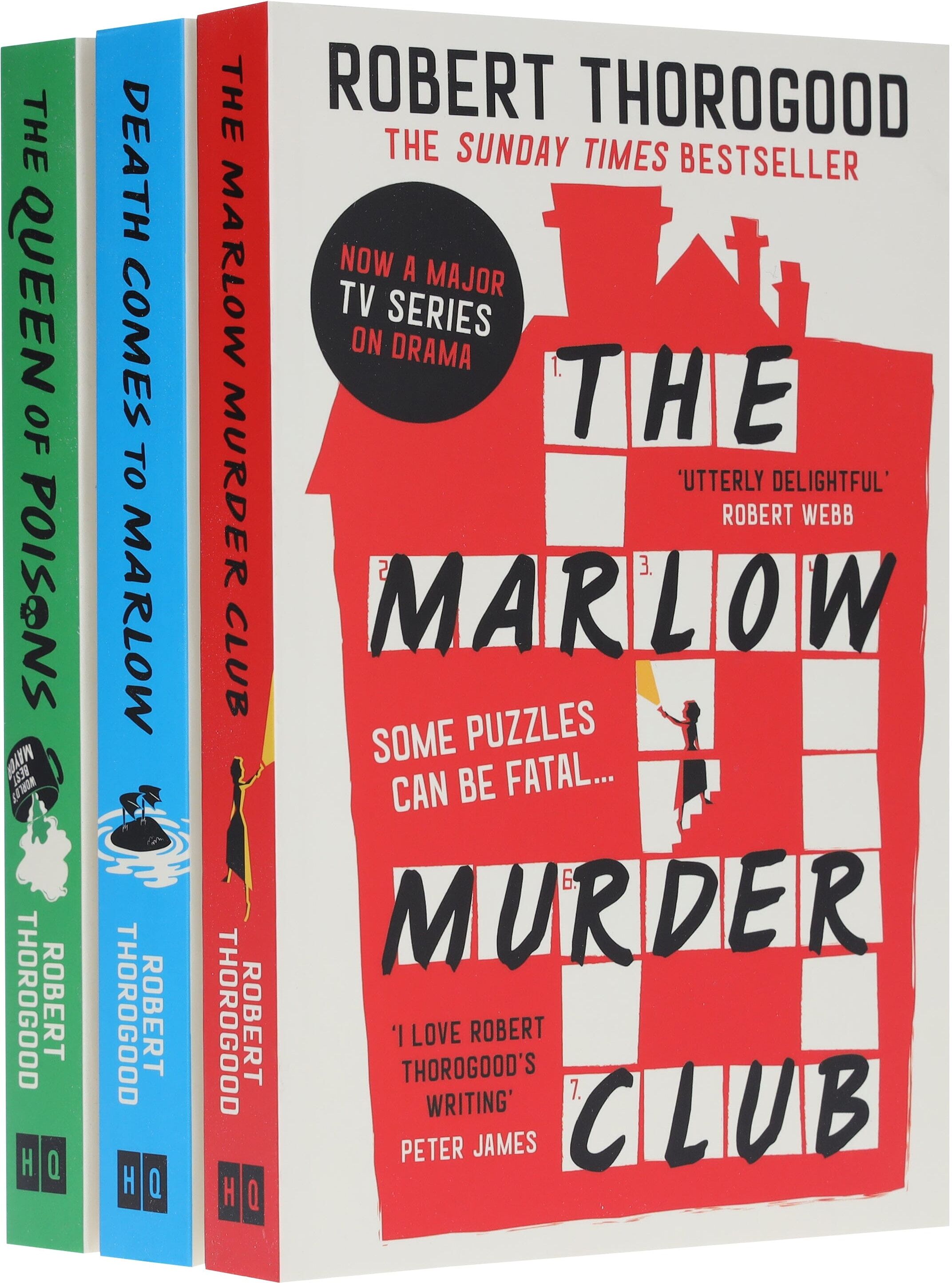 The Marlow Murder Club Mysteries By Robert Thorogood 3 Books Collection Set - Fiction - Paperback HarperCollins Publishers