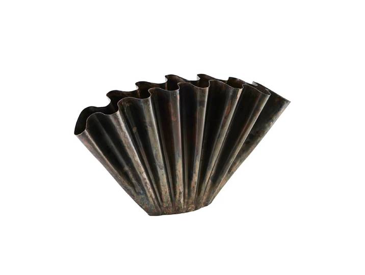 House Doctor - Flood Vase 53,4 x 30 cm, antikbraun