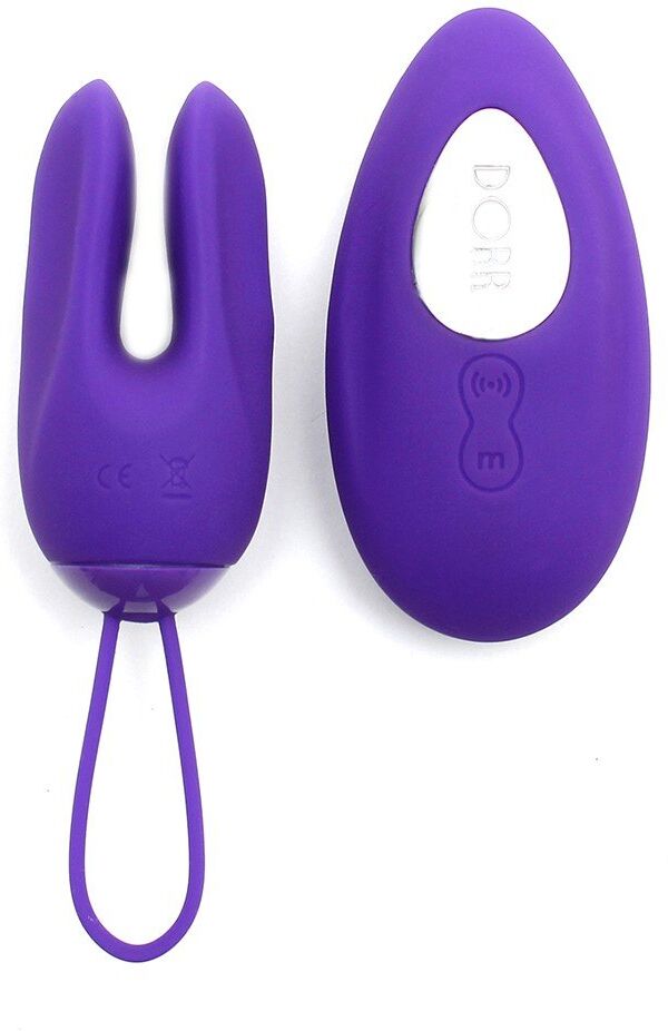 Dorr Ozzy - Rabbit Egg Vibrateur + Vibromasseur à poser Violet