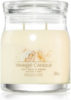 Yankee Candle Soft Wool & Amber vela perfumada 368 g. Soft Wool & Amber
