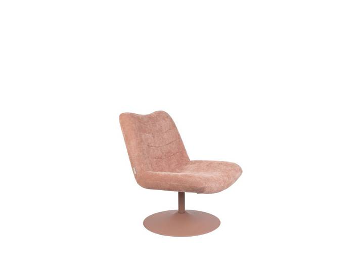 Fauteuil pivotant design tissu Bubba – Zuiver